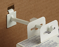 Corrugated/Wire Combo Display Hooks